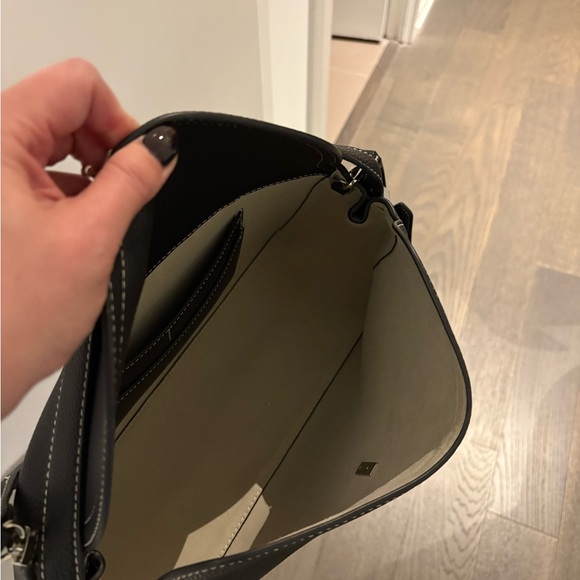 T Lock Leather Handbag - Picture 4 of 8